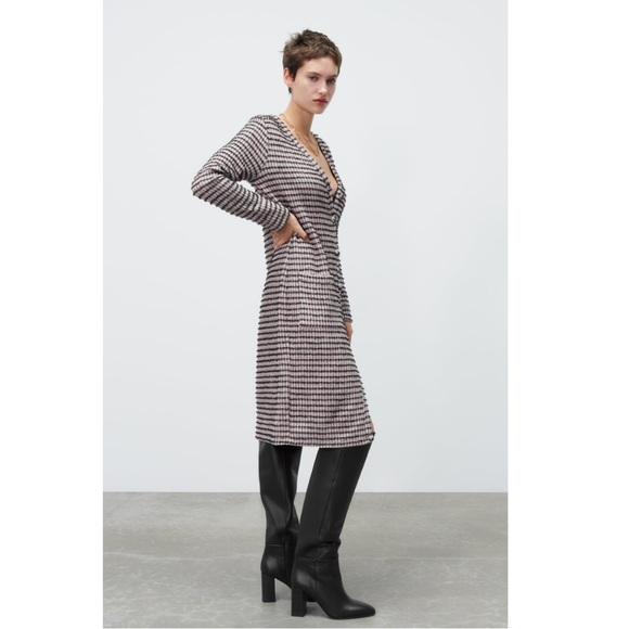 womens midi dress for wedding Women's Wedding Guest Dress Wrap Polka Dot